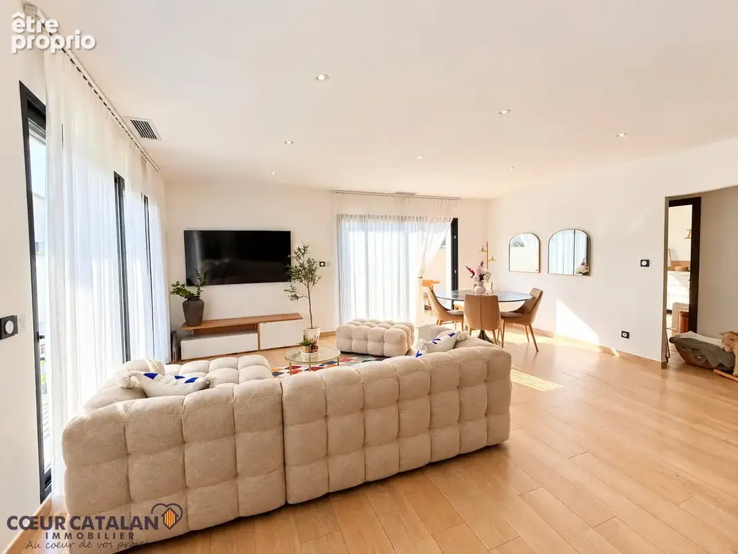 Thuir nouveauté : villa t4 recente plain-pied piscine - photo 4