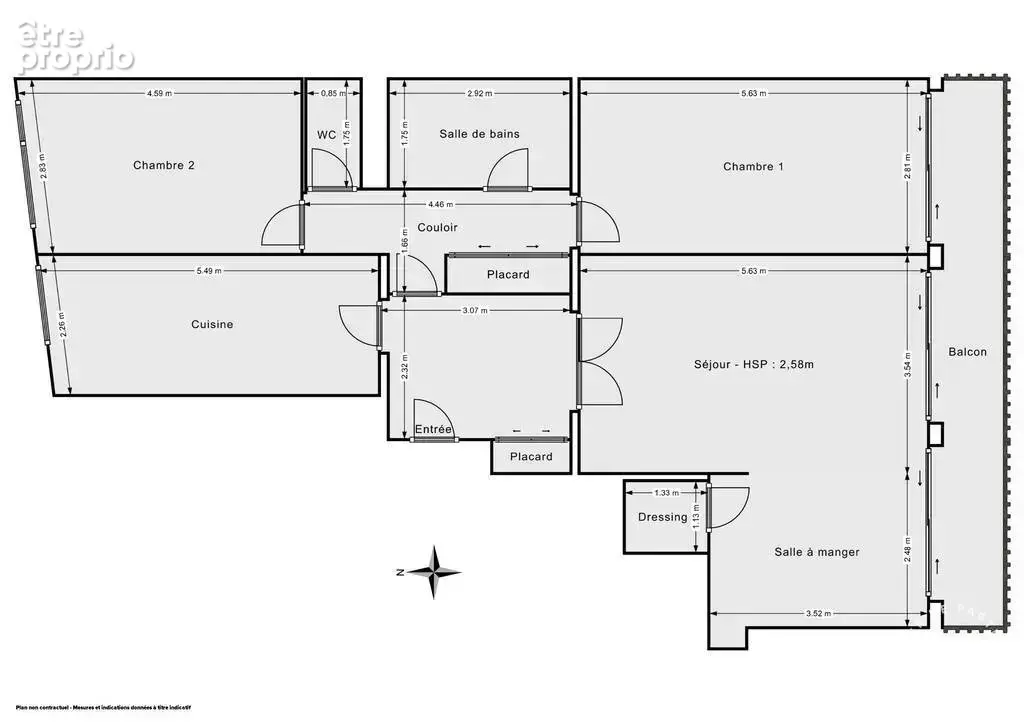 Bel appartement de 85 m2 2 chambres avec vue parc de saint cloud - photo 20