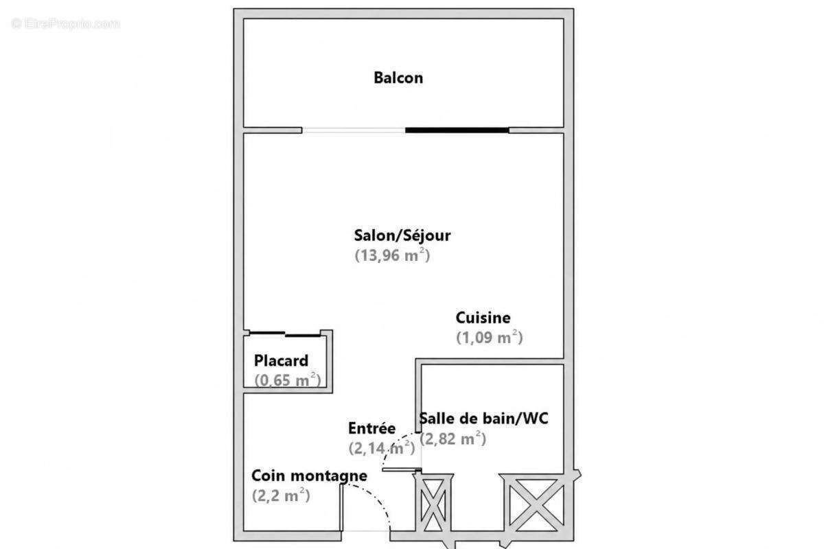 Studio de 24 m2 en vente à Selonnet au cœur de la Vallée de la Blanche - photo 10