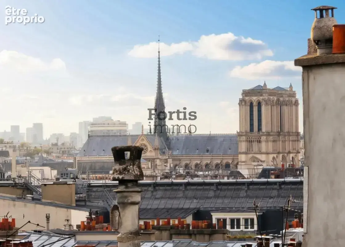 Paris 2 - duplex de 3 pieces, dernier etage avec vue degagee - photo 18