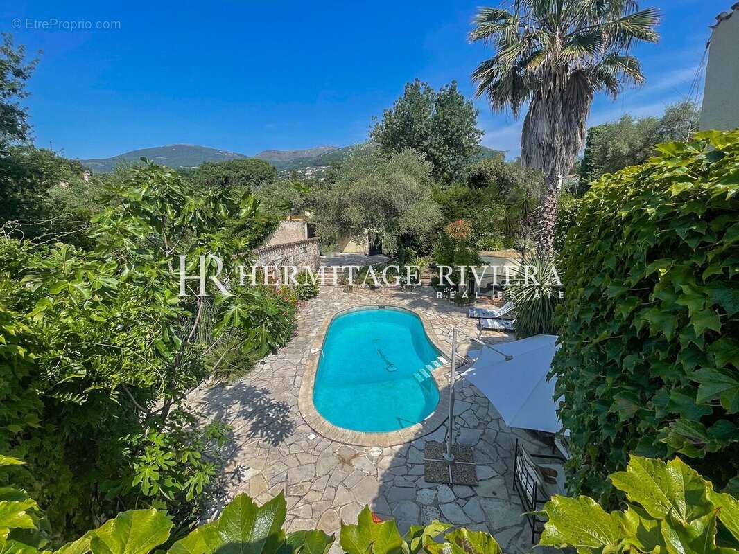 pool terrace - Maison à VENCE