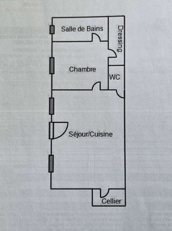 Appartement à LUXEUIL-LES-BAINS