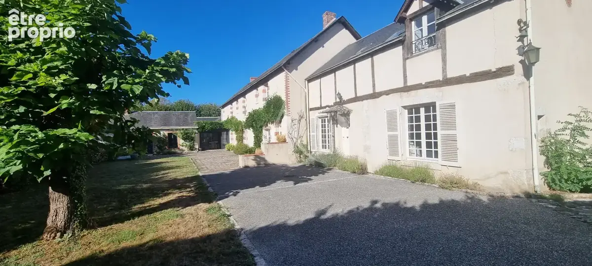 Saint-denis-sur-loire  longère de caractère du xix siècle 6 chambres  (6 suites ) charme & prestations - photo 15