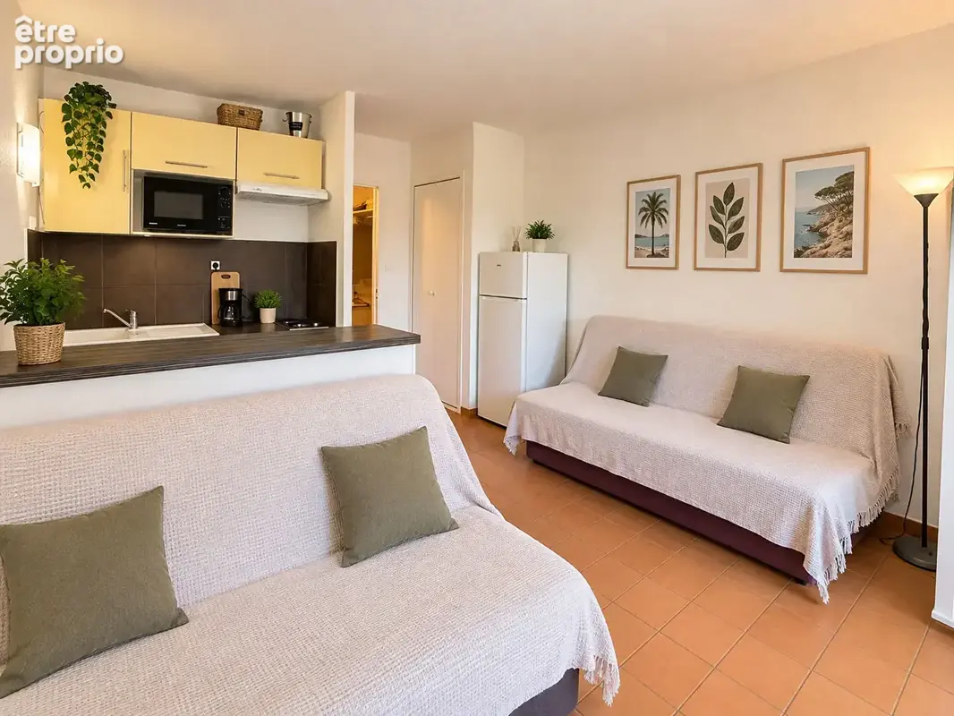 Appartement 1 pièce 28 m² rez-de-jardin parking privatif proche plage & port Saint-Mandrier-sur-Mer - photo 6