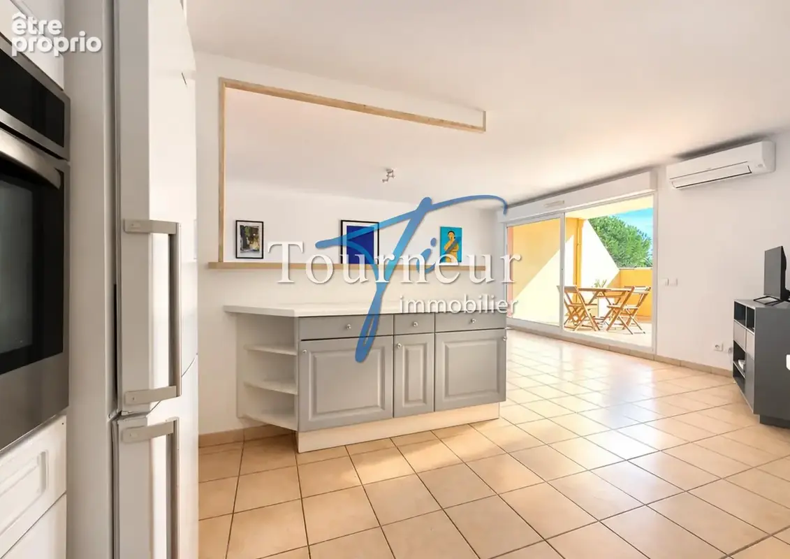 Sanary la baou residence standing ascenseur  t3 74m2 terrasse 19m2 vue degagee paysager - photo 7