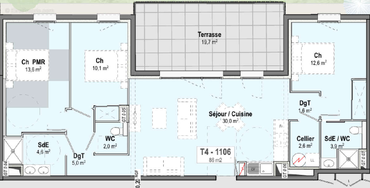 Appartement à CAPBRETON