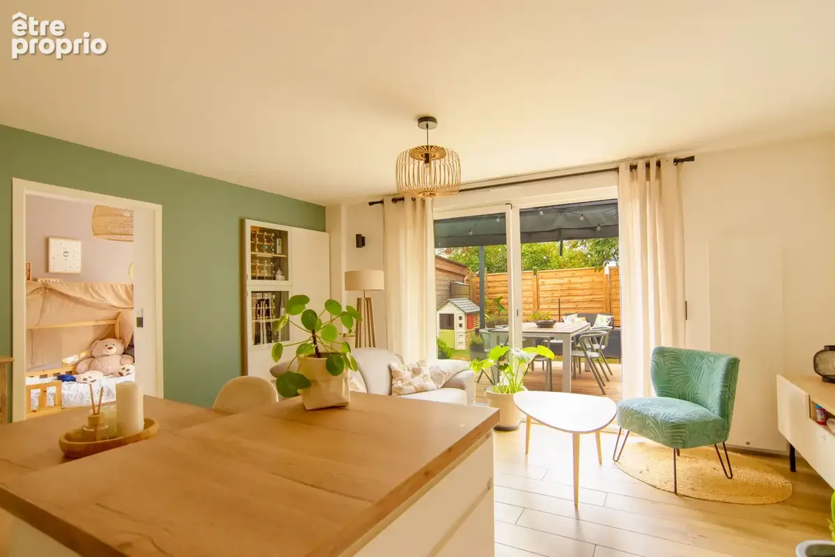 T3 en duplex avec jardin - photo 3