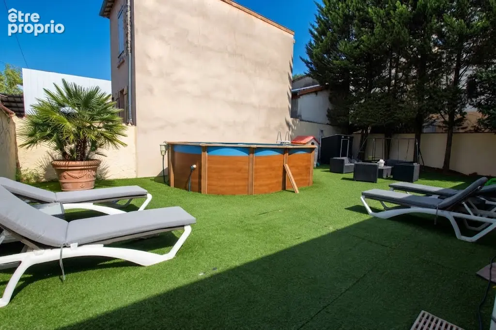 Maison d'architecte contruite en 2000 de 160m² sur terrain de 400m² villeurbanne - photo 1