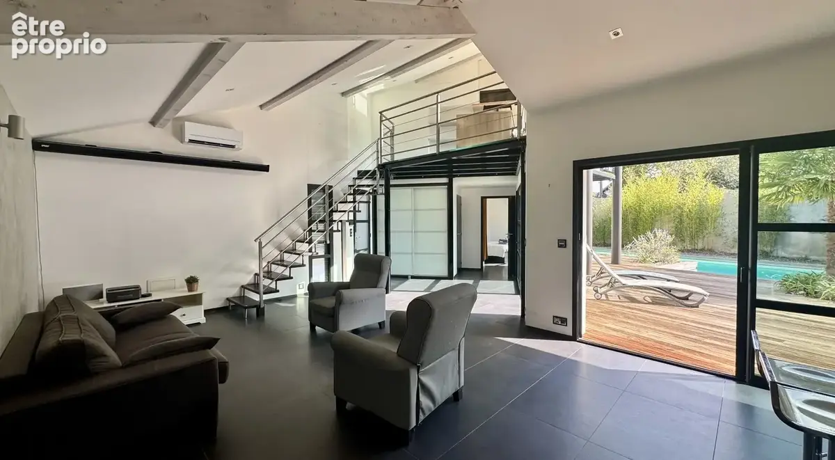 Villa d'architecte de type t5 de 136 m2 avec piscine - photo 9