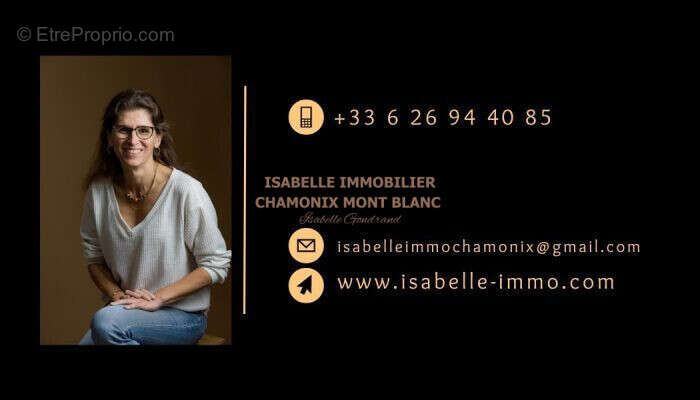 Agence Immobiliere Chamonix Isabelle Immobilier - Appartement à CHAMONIX-MONT-BLANC