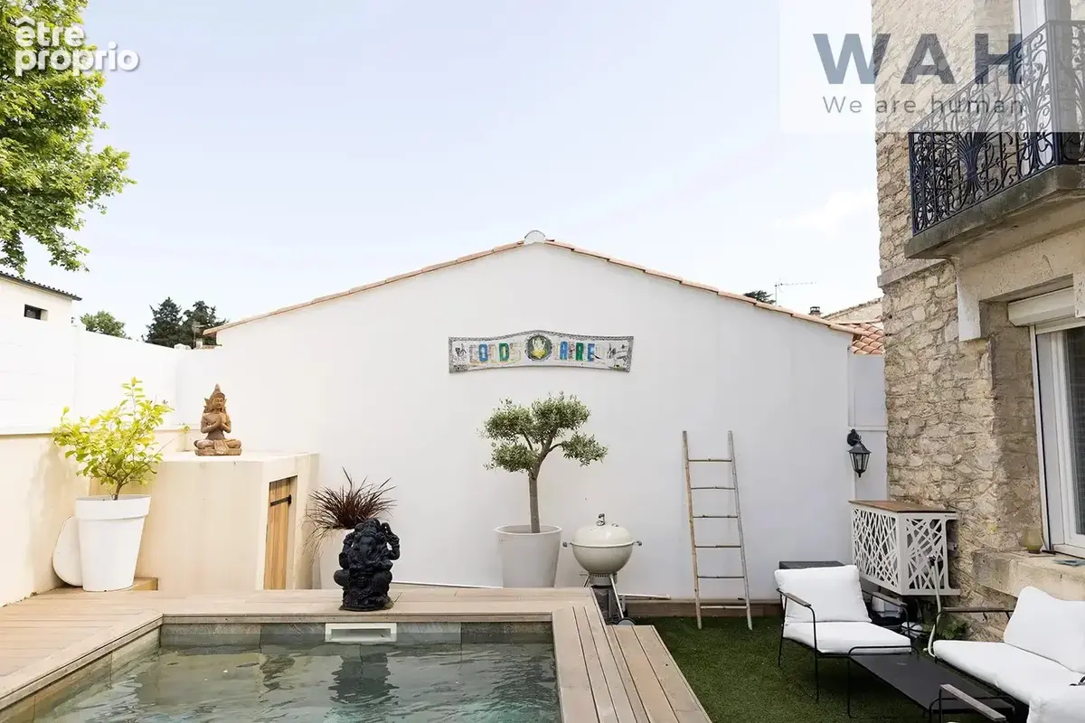Maison de village - 4 pieces - piscine -  34130 valergues - photo 20