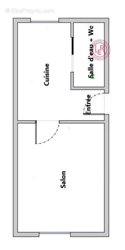 Appartement à PARIS-20E