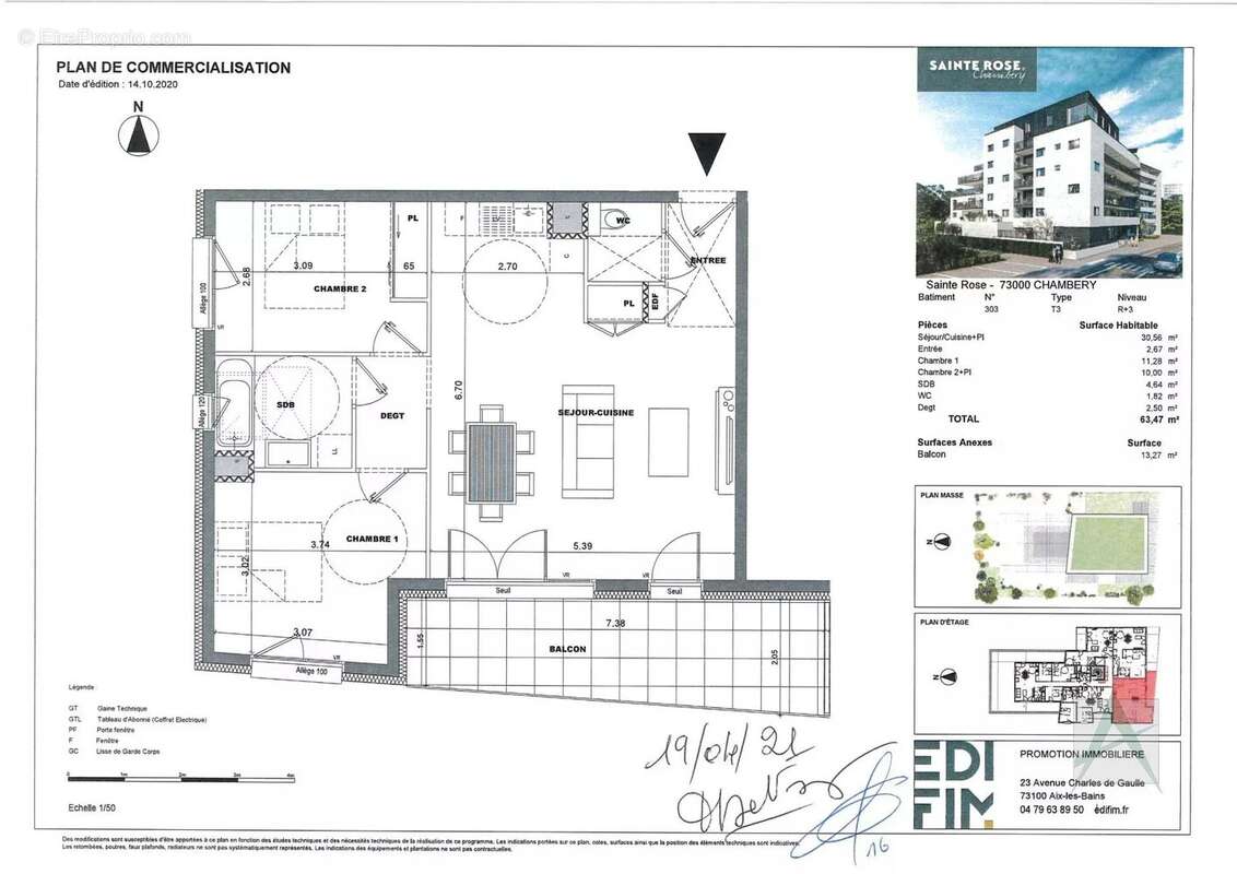 Appartement à CHAMBERY
