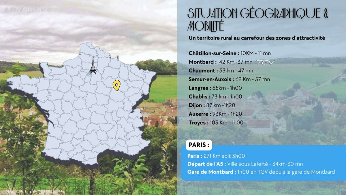 Maison à VILLOTTE-SUR-OURCE