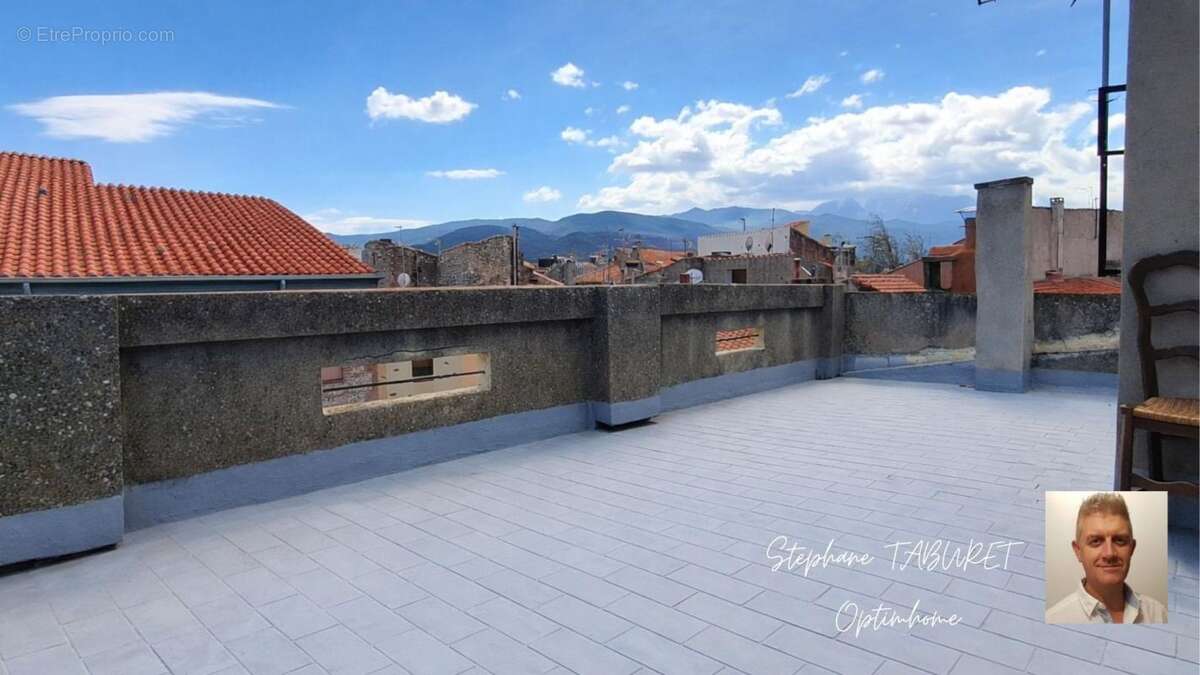 Ille sur têt (66) immeuble de rapport – 5 logements – terrasse – garage et vue pyrénées - photo 6