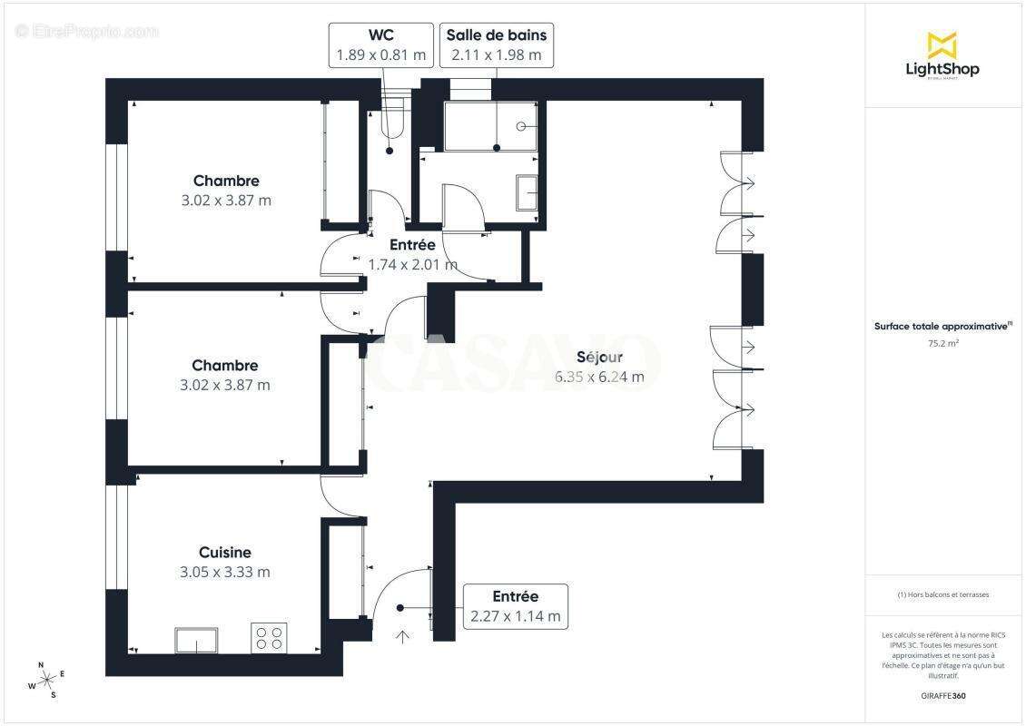 Appartement à DECINES-CHARPIEU