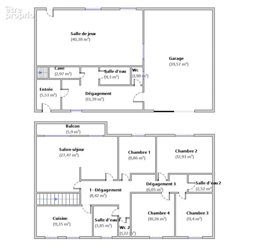 Coeur village Corbas - Maison 5 pièces avec garage, sur 320 m2 de parcelle - photo 15