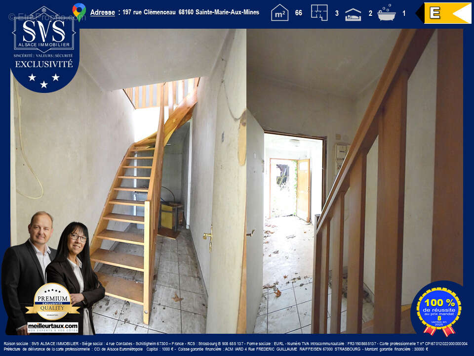 Appartement à SAINTE-MARIE-AUX-MINES