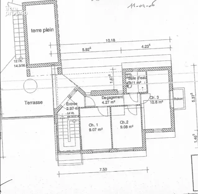 Villa Neuve 84 m2 à terminer sur 400 m2 - Bendejun - - photo 5