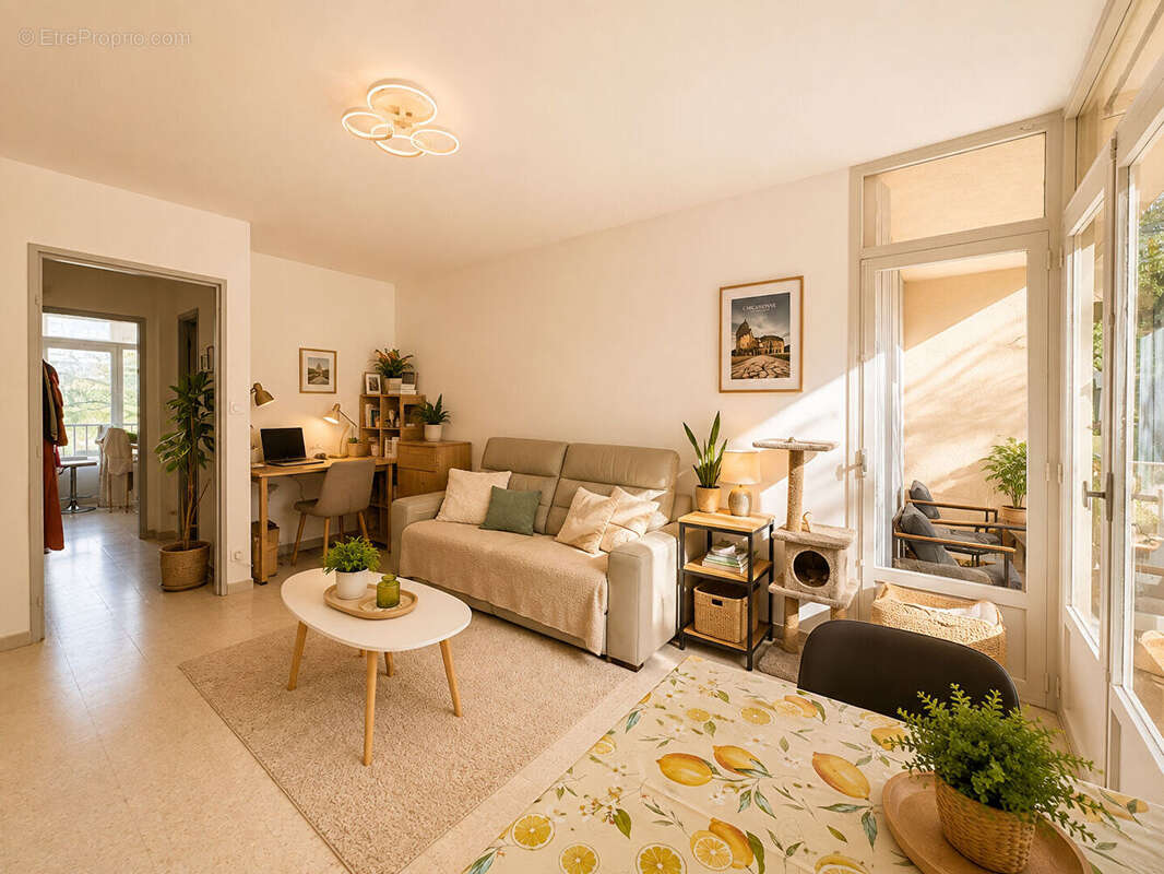 Appartement T2 avec terrasse - photo 7