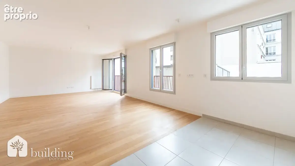 Batignolles Paris 17ème - Appartement 3 ou 4 pièces 93,45 m² avec 31,40 m² de terrasse - photo 4