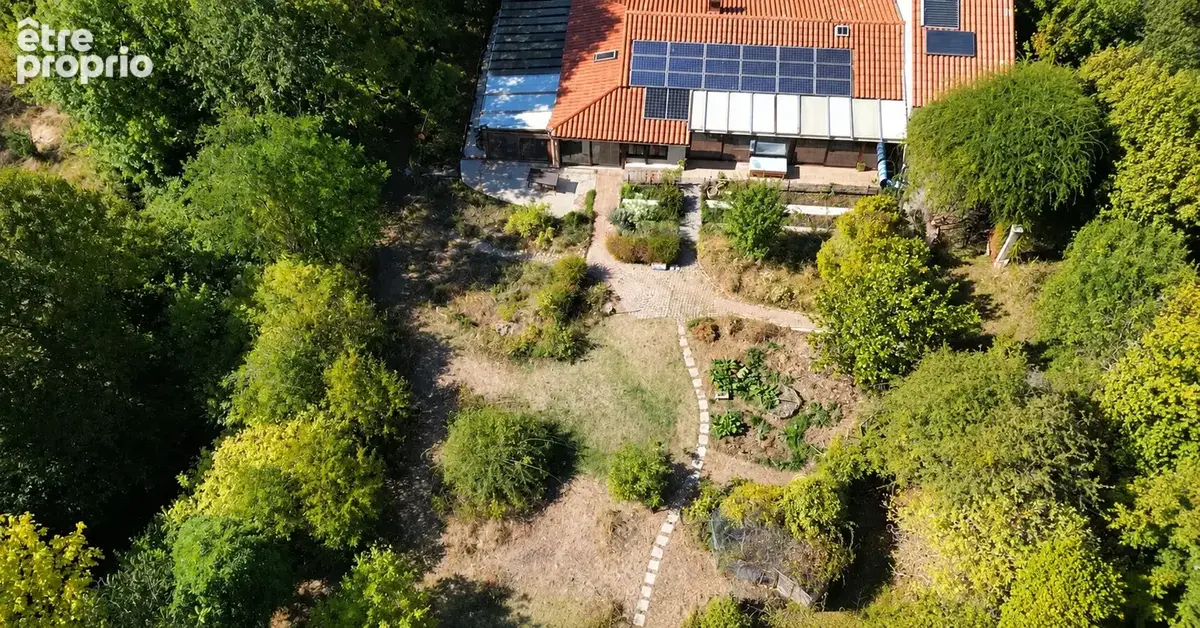 Ref : poetique7 - carcassonne - corbieres - pavillon de type 4 avec garage terrain et piscine naturelle - photo 2