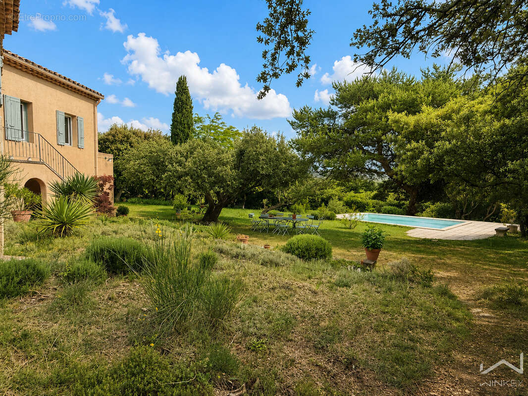 Nathalie sinard - en exclusivite - rousset les vignes - maison 107 m2 - 3 chambres - solarium - garage - pisci - photo 23