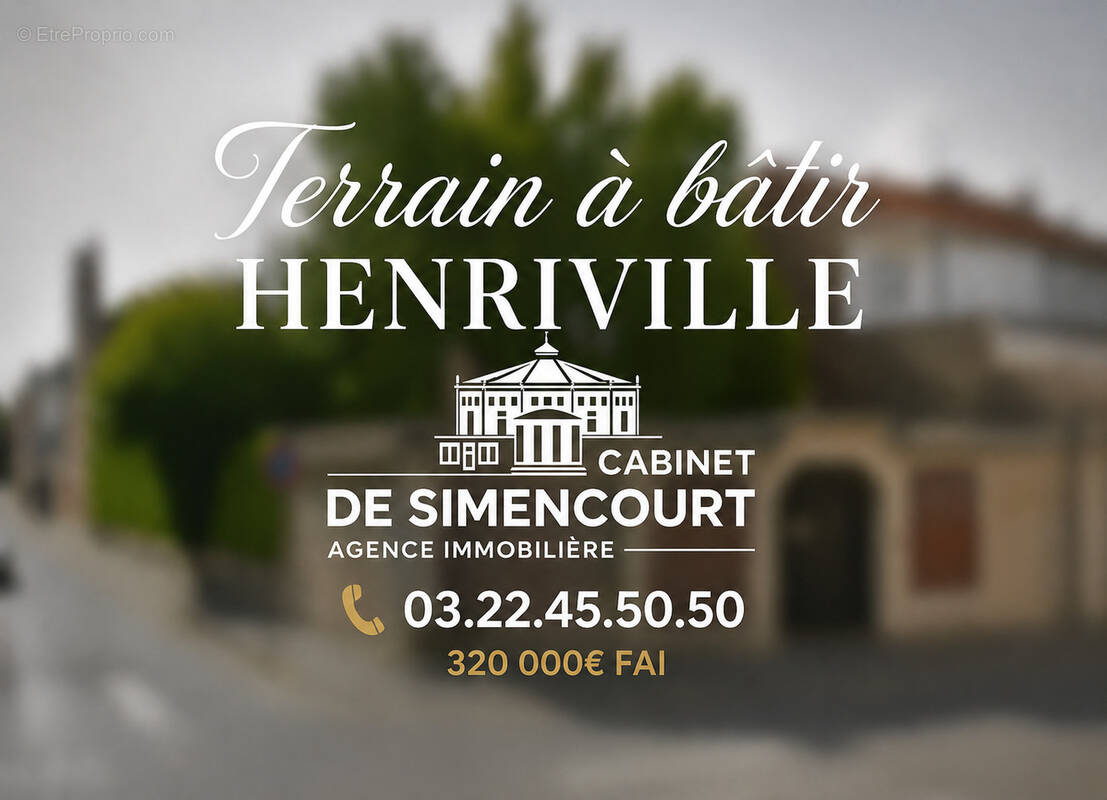Terrain à AMIENS