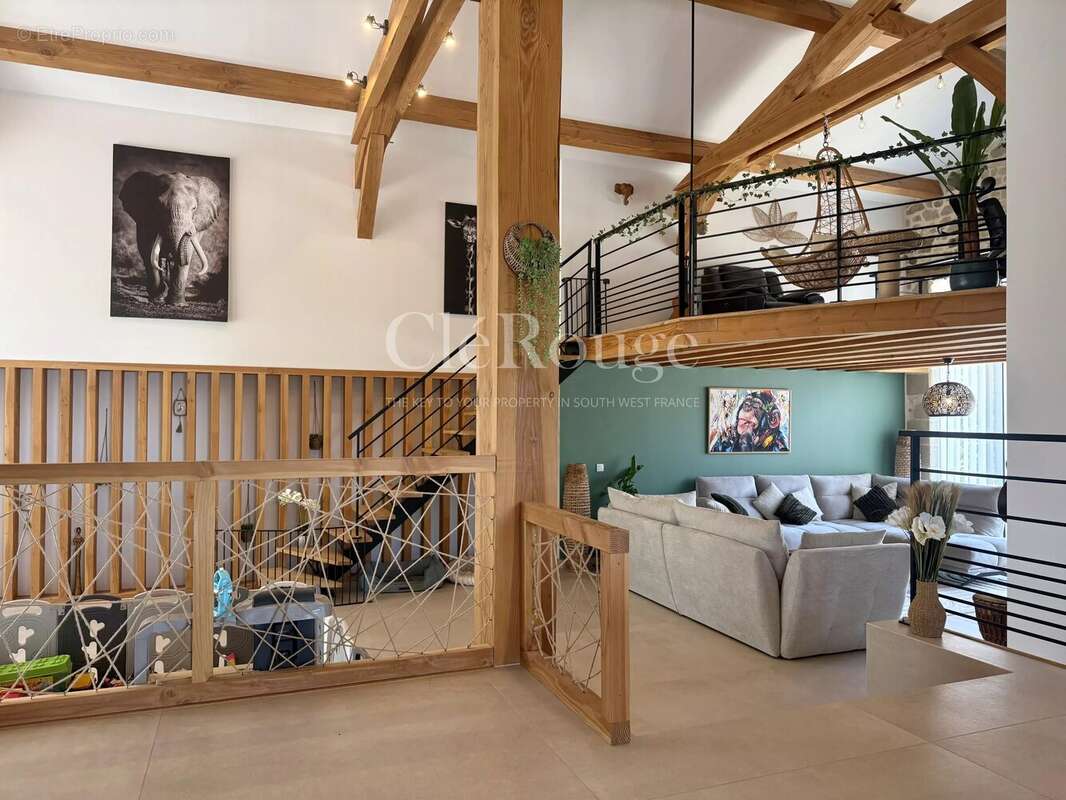 Proche d'Eymet – Ancien corps de ferme réinventé, entre charme de l'ancien et confort du neuf - photo 6