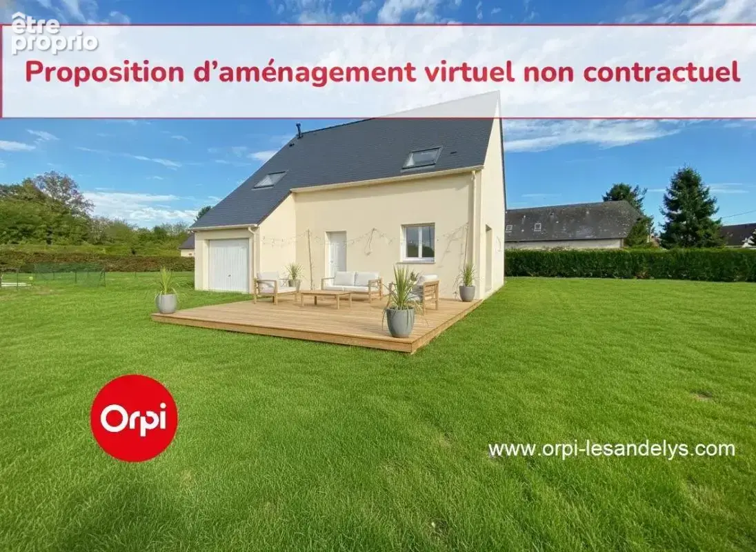 Maison neuve - 15 min de Lyons la Forêt - 4 chambres terrain 1035m² - photo 2