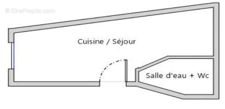 Studio rue de Belleville - photo 6