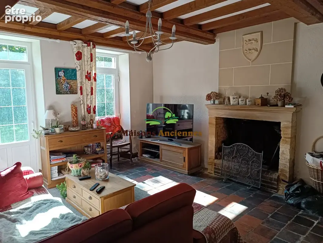 5 minutes de la mer - maison ancienne 5 pp  3 chambres vie de plain-pied et jardin arbore - photo 3