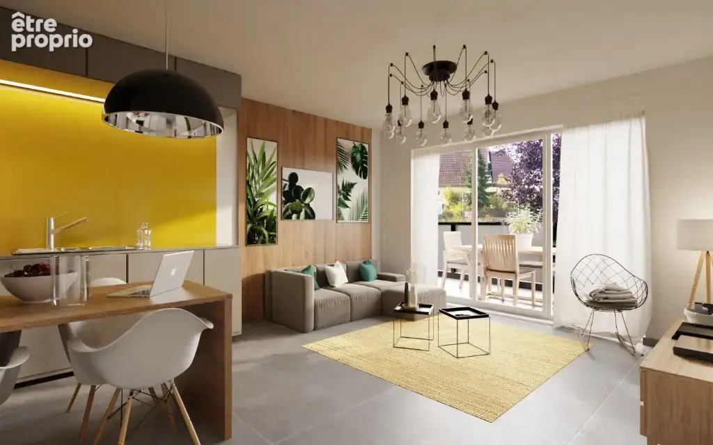 Appartement 4 pièces 105 m² à vendre à Riedisheim (68400) - photo 2