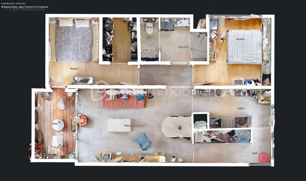 Appartement à TOULOUSE