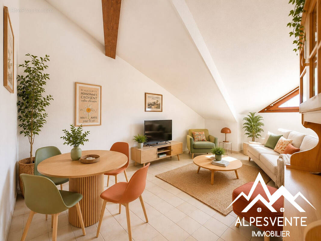 Appartement 55 m² à La Cote-D'arbroz  - photo 1
