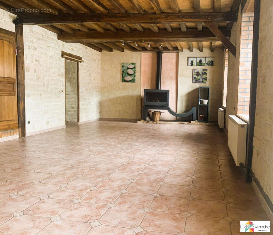 Salon/séjour longère 1 - Maison à GRANDFRESNOY