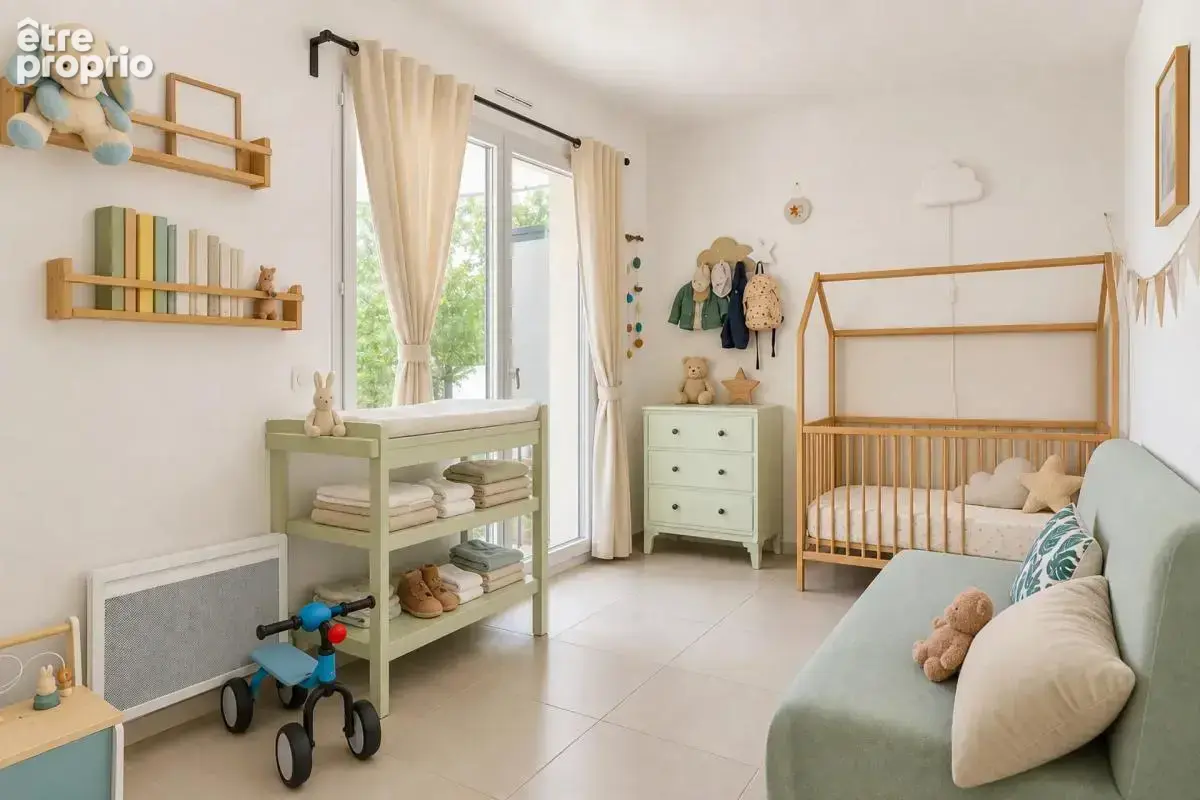 Appartement 3 pièces avec grand jardin arboré - photo 9