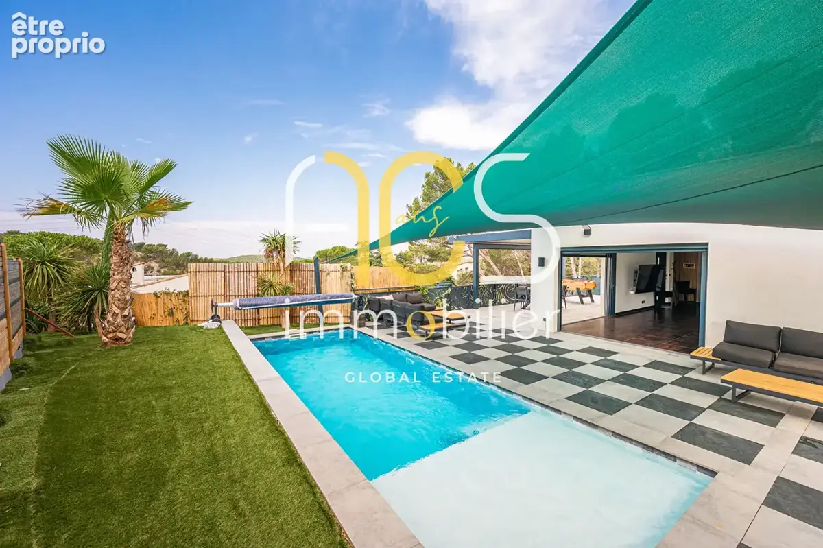 Achat Vente Villa Type 5 185m² Extérieur Jardin Piscine Garage - photo 2