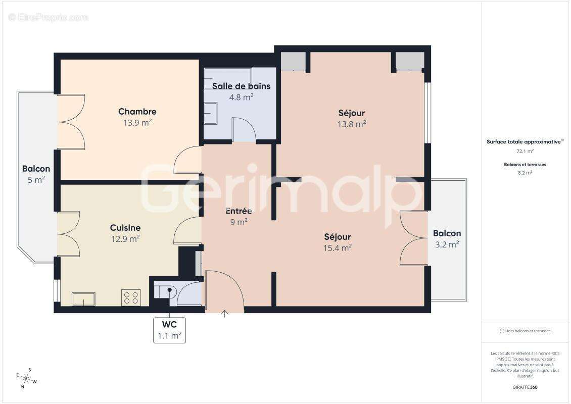 Appartement à ANNECY