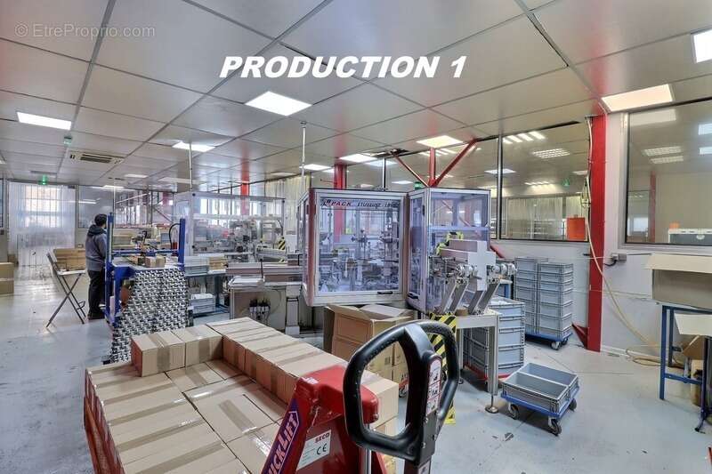 Locaux d activites independant + stockage et bureaux surface total 1100m2 sur parcelle total 2800m2 acces poids lourds - photo 2