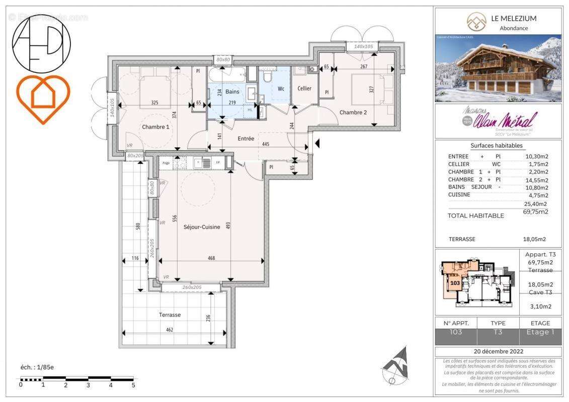 Appartement à ABONDANCE
