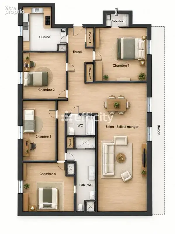 Appartement - photo 18