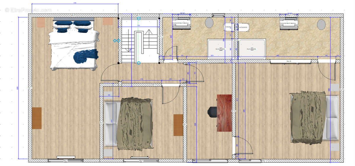 A vendre Guégon, maison 140m², 3 chambres, terrain d'environ 880m². - photo 7