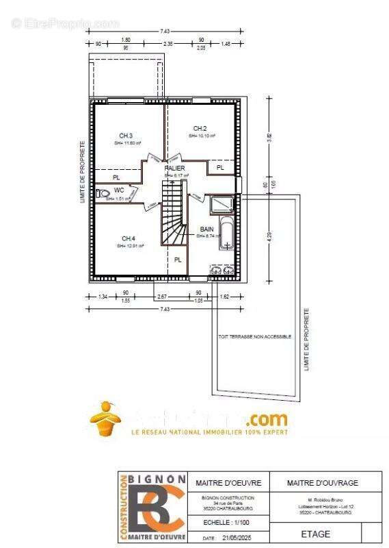 Maison à CHATEAUBOURG