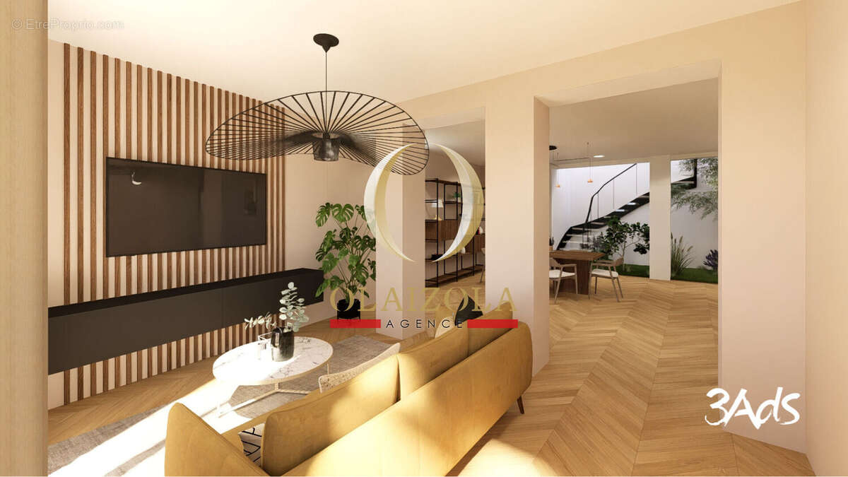 BIARRITZ - Projet de Rénovation totale  - Maison de ville années 50 avec garage - photo 3
