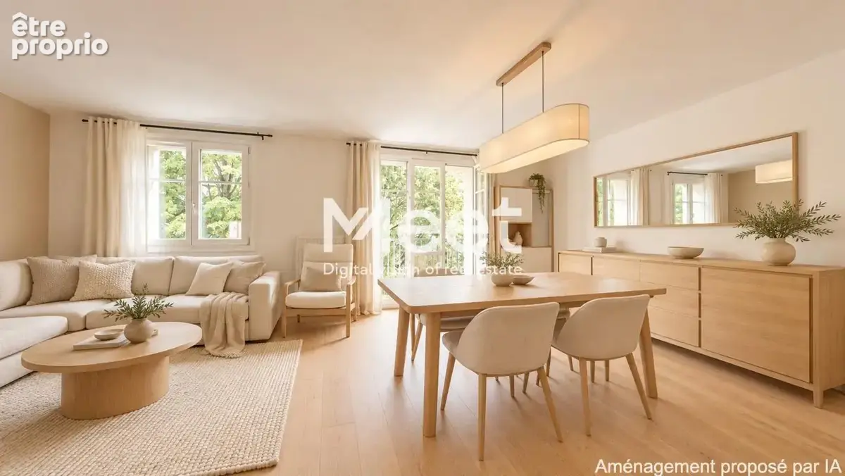 4 pièces - 2 chambres - Balcon - Bon état - Traversant - photo 7