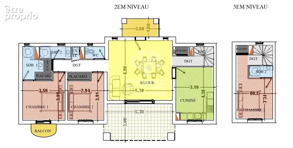 Appartement T4 Duplex avec jardin - photo 12