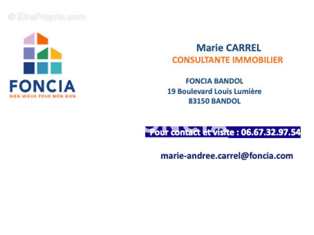 Appartement à BANDOL