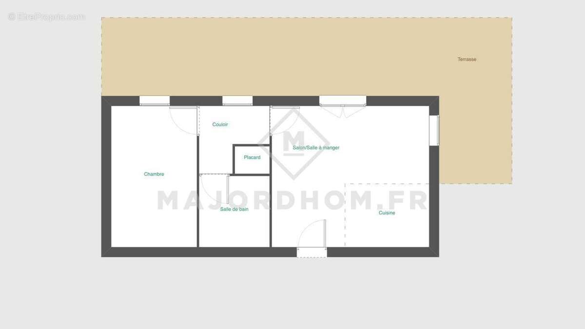 Appartement à MARSEILLE-4E