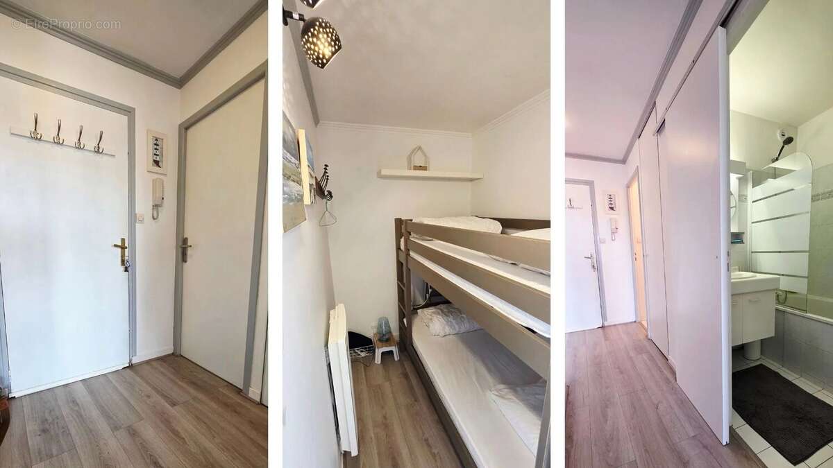 Le Touquet : secteur Pinède : T2 cabine avec large balcon / cave et parking - photo 10